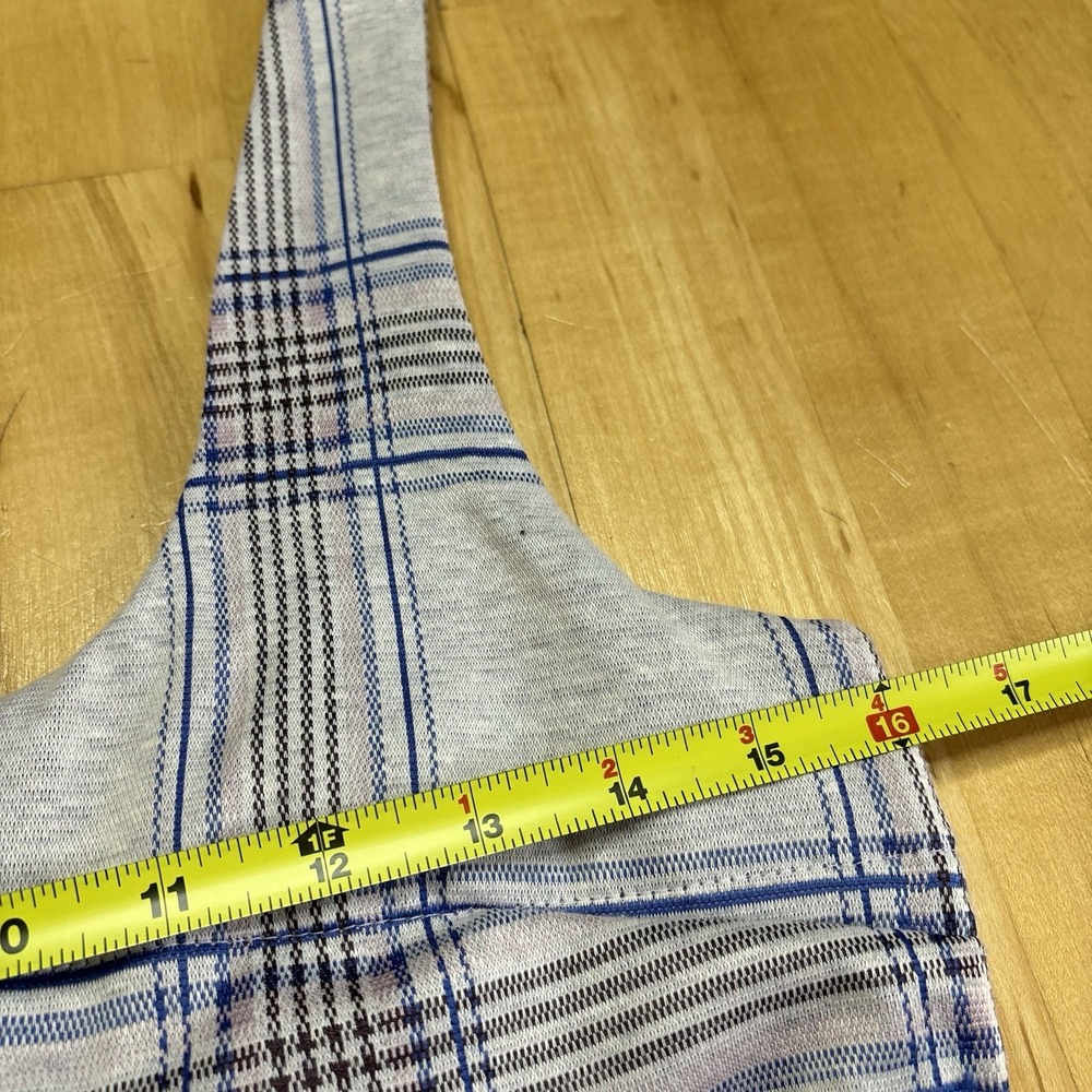 Altar'd State School Girl Jumper Dress Medium Academia Preppy Gossip Girl Plaid - Picture 6 of 9